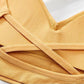 Simple Solid Color Suspender Inside Underwear Cross Style Beautiful Back No Steel Ring Thread Bra Bottomed Vest Bra