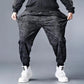 Elastic Large Size Breathable Casual Camouflage Sports Pants Men's Loose Extra Large Size Working Pants Black Camouflage Military Trousers