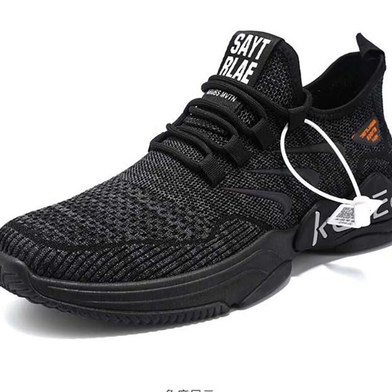 Men's Spring Breathable Flying Woven Men's Sports Shoes Men's Shoes Sports Casual Running Shoes Breathable Men's Shoes