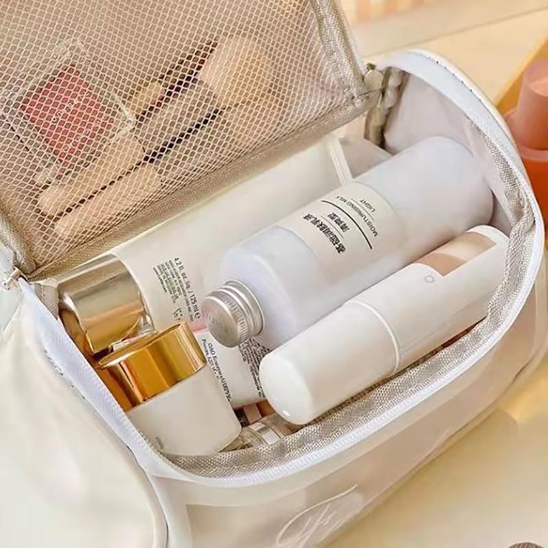 Waterproof Cosmetic Bag Travel Cosmetic Storage Bag Large Capacity Transparent Toilet Bag Portable Lady Handbag Clear Pouches