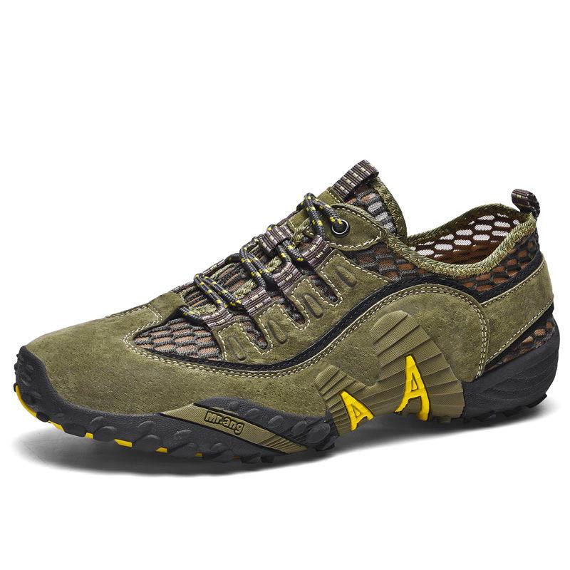 Plus Size 38-48 Summer Men Sneakers Hiking Shoes Lightweight Breathable Basketball Running Shoes Deodorant Waterproof Mesh Shoes