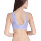 Large Size No Steel Ring Bra Thin Section Thin Mold Cup Underwear Breathable Gathering Adjustable Beauty Back Lace Vest Bra