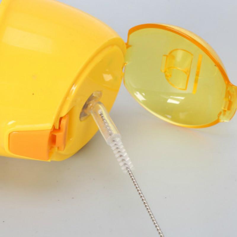 10Pcs/set Household Kitchen Clean Tool White/Black Nozzle Bottle Tube Cleaning Brush Set