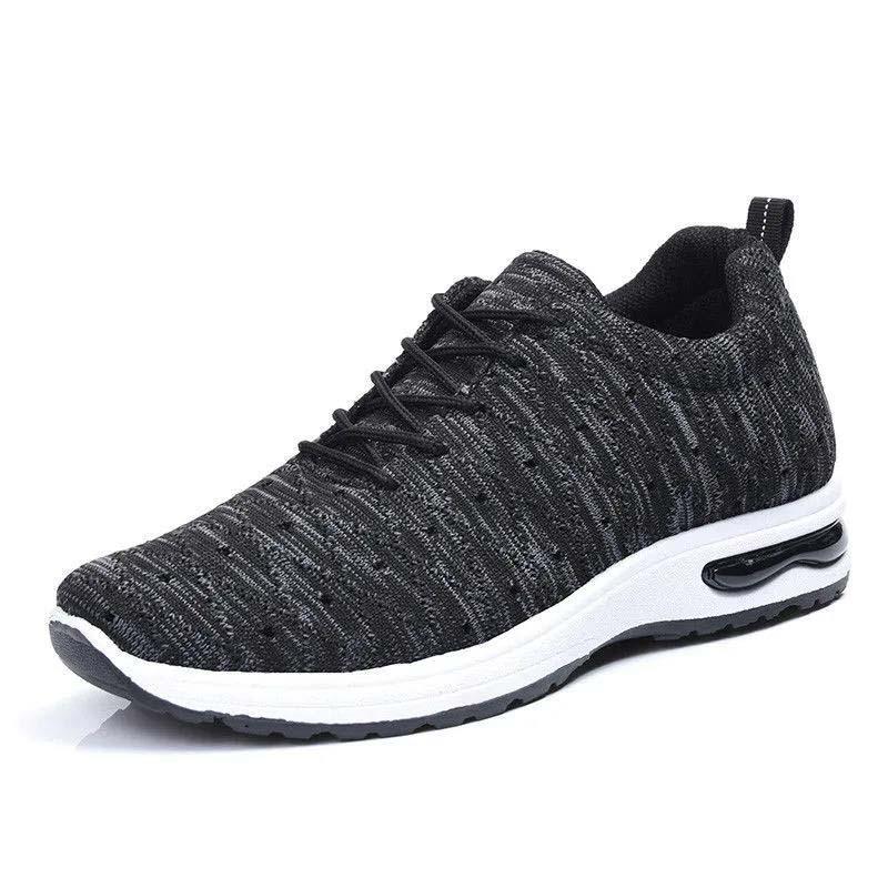 Summer Mesh Breathable Casual Shoes Outdoor Driving and Running Men's Air Cushion Shoes