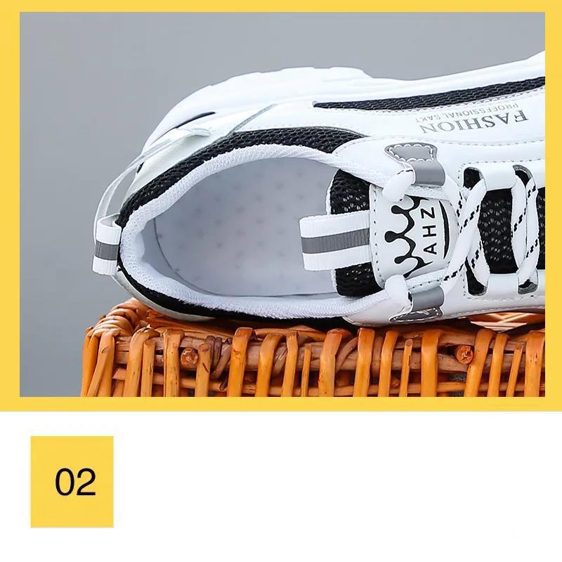 Shoes Women's Casual Sports Shoes Breathable Mesh Running Shoes Korean Style White Shoes Women's Shoes