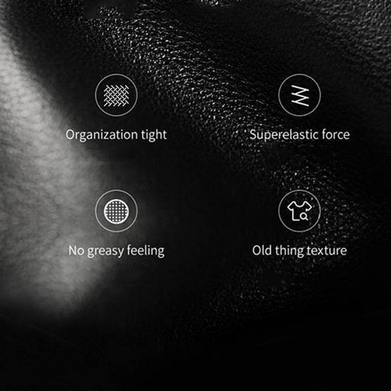 Winter Leather Men's Stand-up Collar Men's Jacket Winter Clothing Simulation Leather Jacket Men's Korean Style Trend Loose Plus Velvet Thickening