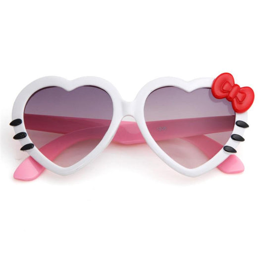 2019 New Fashion Kid's Sunglasses Boys Girls Child Lovely Cartoon Love Heart Sun Glasses Eyewear UV4