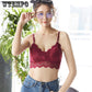 Bosom Lace Summer Bra for Womens Sexy Lingerie Underwire Cotton Lined Floral Bralette Plus Size