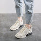 Fashion Sneakers Women Platform Chunky Casual Shoes 2020 Brand Designers Woman Lace Up 5cm Tennis Female Walking Trainers