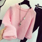 No Pilling Autumn and Winter Sweater Round Neck Pullover Student Sweater Loose Thick Korean Version of The Bottoming Shirt Jacket