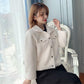 Winter Cashmere Short Women's Coat Women Solid Oversized Jacket