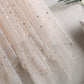 Star Sequins Irregular Velvet Mesh Skirt Mid-length Skirt Plus Size A-line Skirt Fairy Skirt Four Seasons Skirt