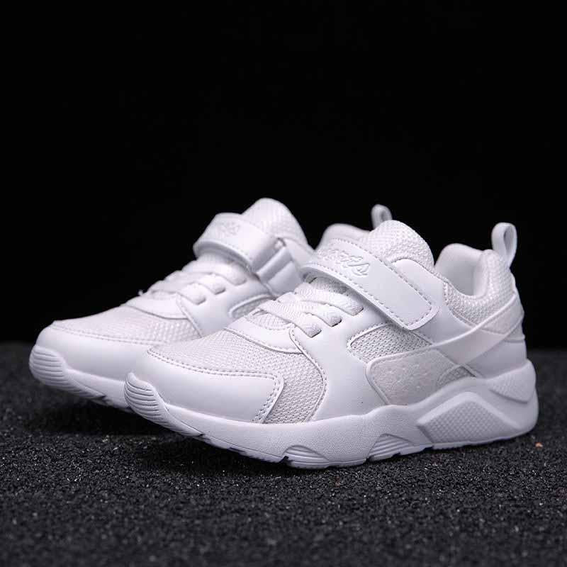 Size 27-41 Child Sneakers Sandals Baby Toddler Shoes Kids Breathable Basketball Shoes Lightweight Running Shoes Wear-resistant Deodorant White Shoes