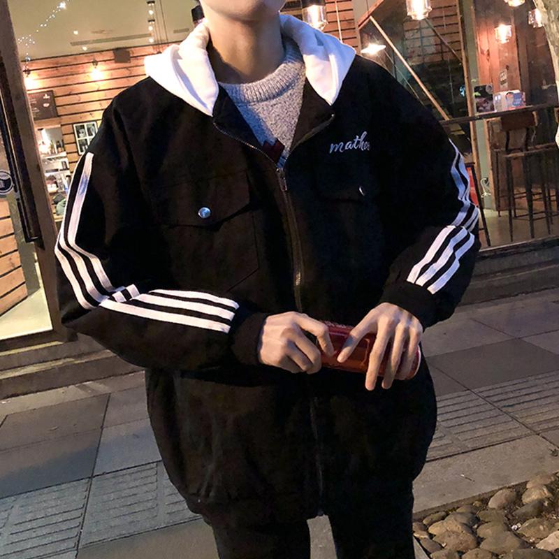 Denim baseball jacket plus size jacket men's jacket men's spring and autumn winter trend