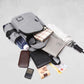Trendy Casual Backpack Wear-resistant Waterproof Messenger Bag Chest Bag Fashion Men and Women Couple Bag