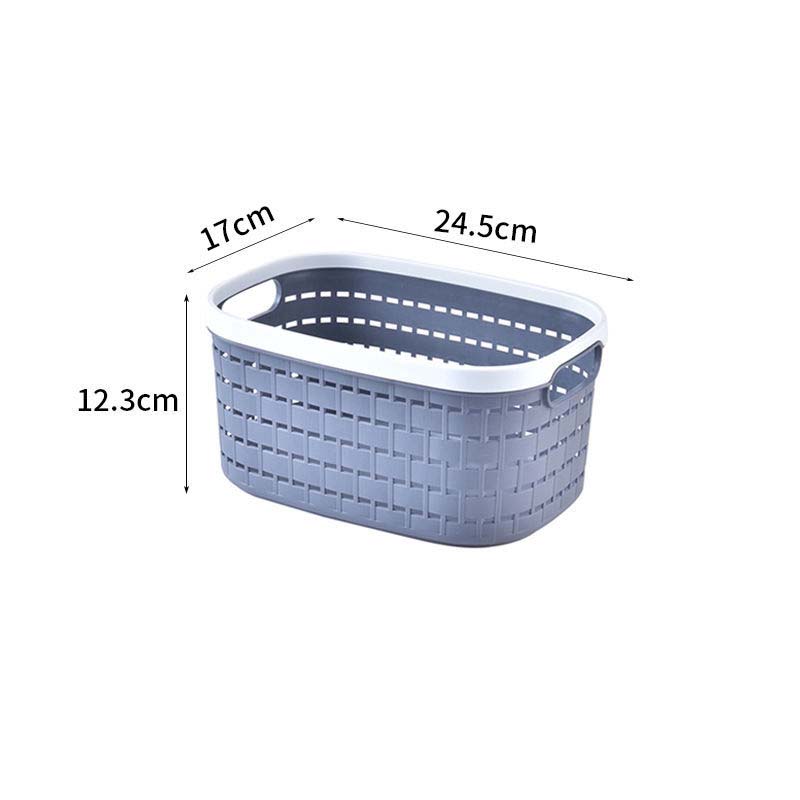 Toys Storage Basket Desktop Plastic Storage Basket Cosmetic Snack Storage Basket Office Sealing Basket Storage Box