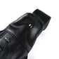 Waist bag men black rivet zipper chest bag outdoor leisure sports riding shoulder bag