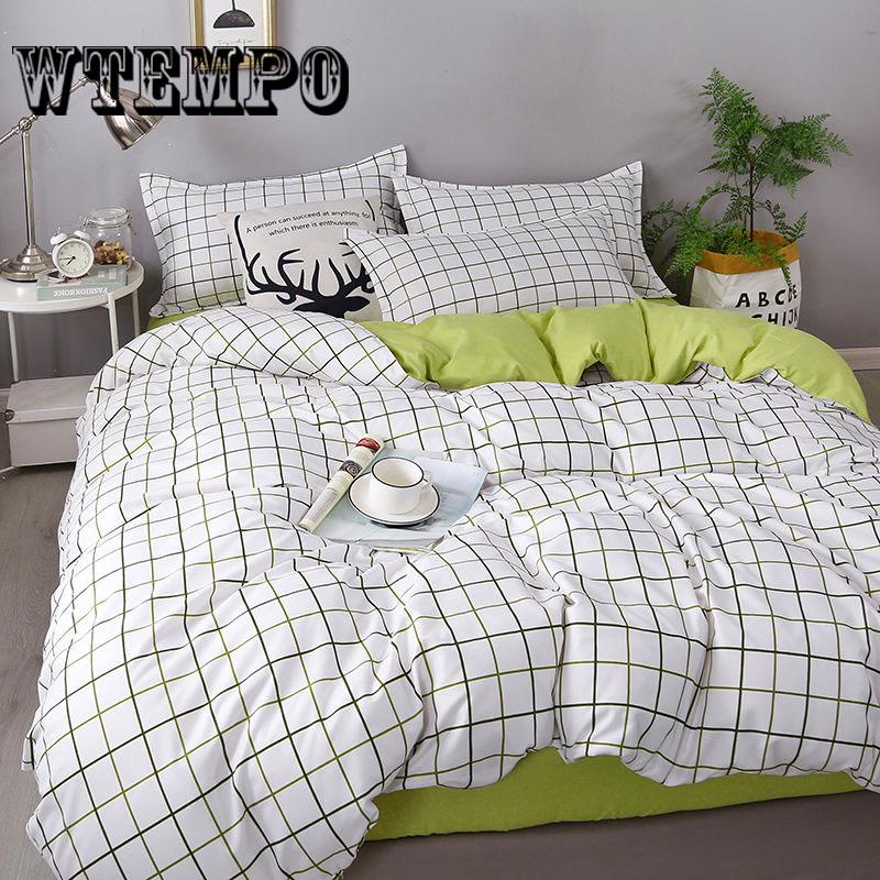 Printing High Quality 4pcs/set Bed Linings Duvet Cover Bed Sheet Pillowcases Cover Set
