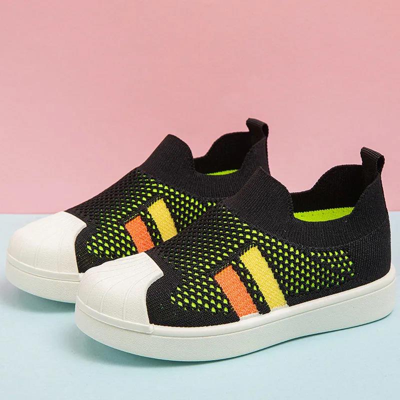 Children Shoes Boy Girls Sneaker for Running Boys Casual Shoes Outdoor Anti-Slippery Flat Shoes