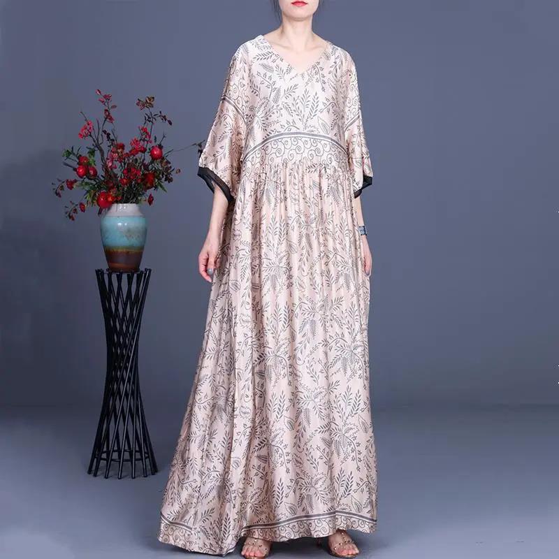 Long Dress 2021 Summer New Style Plus Size Ladies Casual Party Women's Clothing