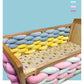 Baby Bed Bumper Crib Pad Protection Weaving Plush Baby Bedding Accessory Infant Room Decoration