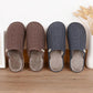 Large Size Cotton Slippers Men's Autumn and Winter Home Non-slip Warm Cotton Slippers