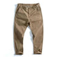 Autumn Men's Loose Straight Casual Pants Natural Washed Fishbone Micro-elastic Overalls Men's Pants