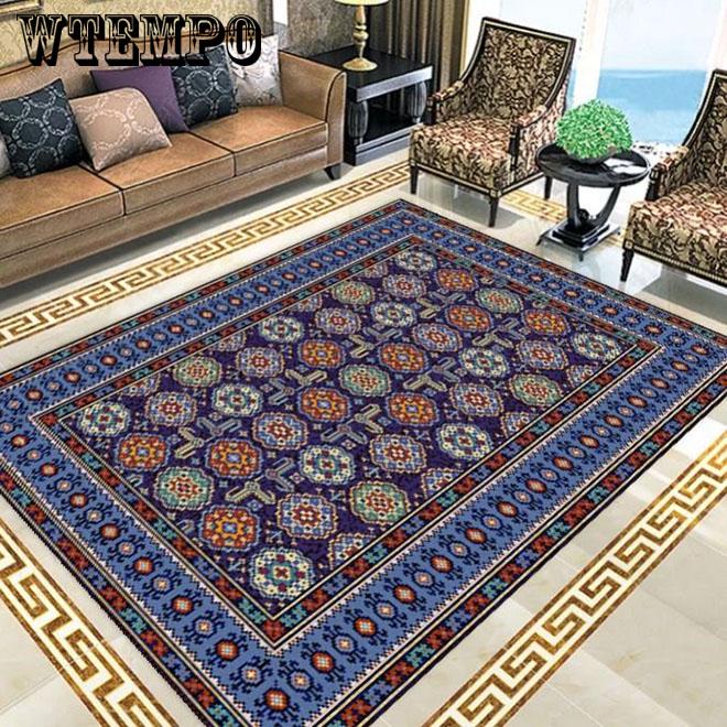 Persian Living Room Carpet  Morocco Bedroom Carpet Classic Turkey Rug Home Decor Coffee Table