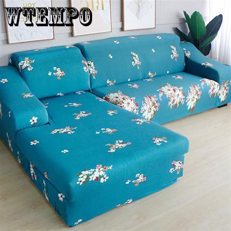 Slipcover all-inclusive Printed Floral Pattern Couch Cover Stretch Slipcover Modern Couch Sofa Cover