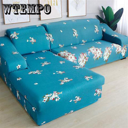 Slipcover all-inclusive Printed Floral Pattern Couch Cover Stretch Slipcover Modern Couch Sofa Cover