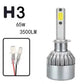 Car Led Headlights H1 H7 Double-sided Lamp Beads Far and Near Beams H4 H11 Modified High-power High-brightness Spotlights