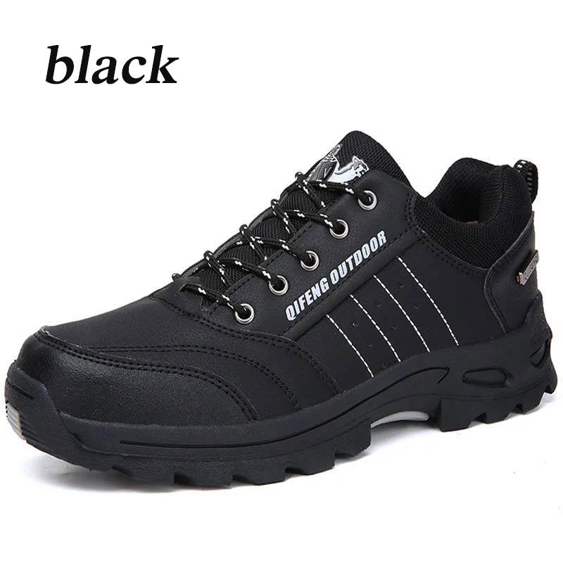 Outdoor Hiking Shoes Men's Sports Shoes Fashion Casual Men's Hiking Shoes Large Size Non-slip Waterproof Winter Shoes