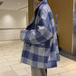 Autumn and Winter Warm Long-sleeved Casual Men's Handsome West-turned Coat Mid-length Warm Temperament Windbreaker