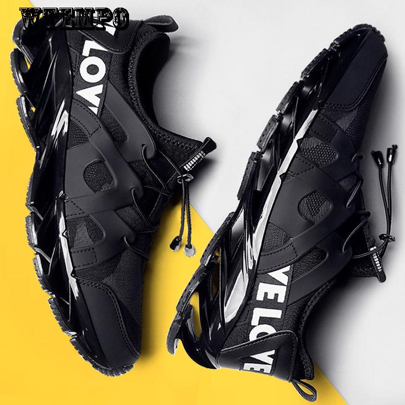 Running Shoes Casual Mesh Sneakers Comfortable Breathable Shoes Men's Height Increasing Shoes