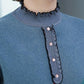 Autumn and Winter Thickened Velvet Sweater Knitted Long-sleeved Bottoming Shirt Middle-aged Pullover Casual Sweater