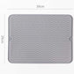 Drain Mat Kitchen Silicone Dish Drainer Mats Large Sink Drying Worktop Organizer Drying Mat for Dishes Tableware