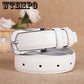 Belt female student simple wild pin buckle belt dress decorative thin belt women's jeans belt