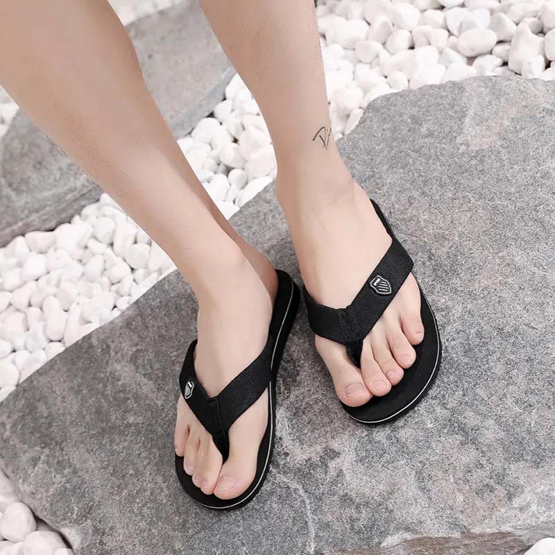 Men's Slippers for Summer Household Non-slip Thick Bottom Indoor Sandals