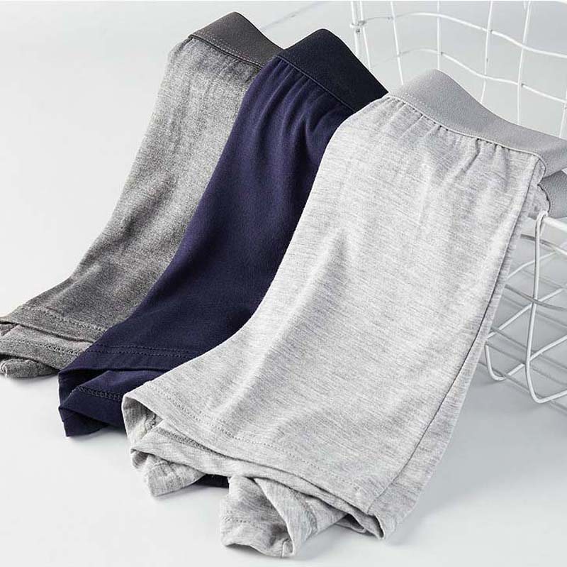 Men's Cotton Underwear Antibacterial Trend Sexy Young Big Size Shorts
