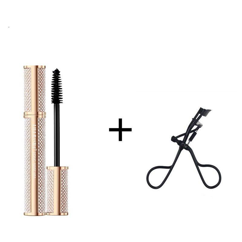 Brow pencil eyeliner lipstick set Tree Mascara Waterproof Elongation Not Matte Long Lasting