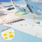 Square Table PEVA Disposable Oil-proof, Waterproof and Easy-to-wipe Coffee Table Tablecloth Square Rectangular Tablecloth