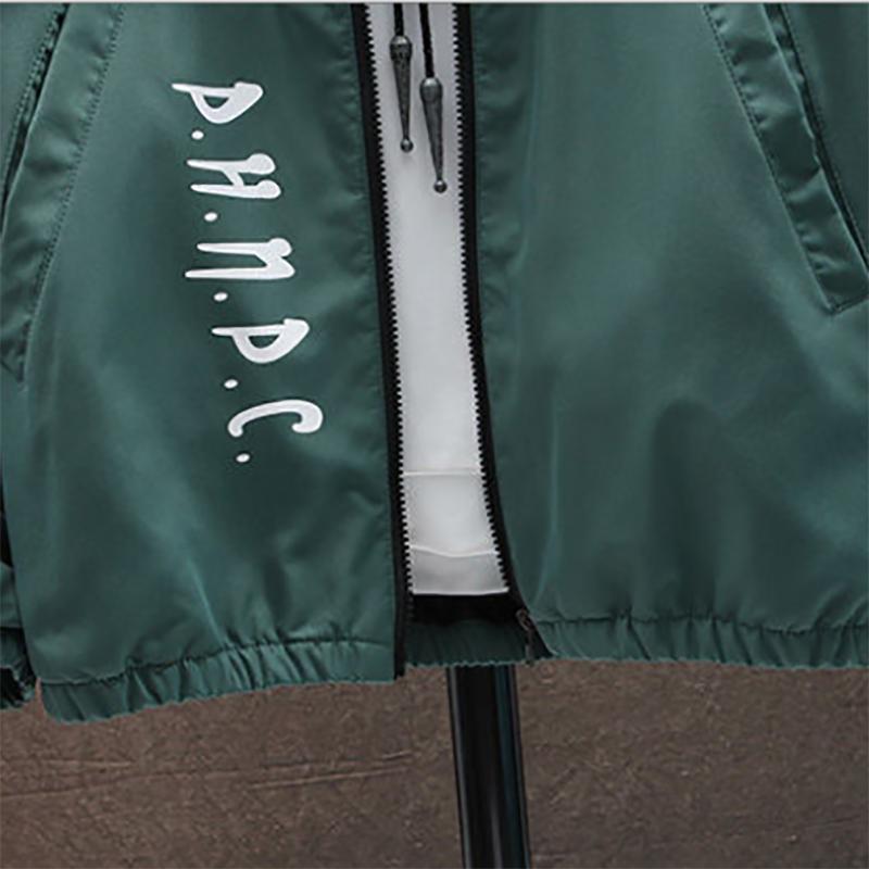 Autumn Men's Jacket Trend Workwear Jacket Youth Top Clothes Casual Hooded Gown