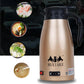 12V/24V 800ml Car Stainless Steel Electric Heating Kettle Set Temperature Insulation Pot Coffee Tea Water Heating Pot