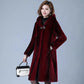 Fur Coat Female Middle-aged Mother Plus Velvet Thickening Autumn and Winter Middle-aged and Elderly Women's Western Style Fashion