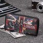 Business Long Wallet Men Women Anti-theft Multi-function PU Flag Card Package Clutch Coin Bag