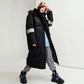 Over-the-knee Long Down Jacket Winter Men's and Women's Mid-length Tooling Thickened Korean Version Couple Decoration Body Coat Slim Coat