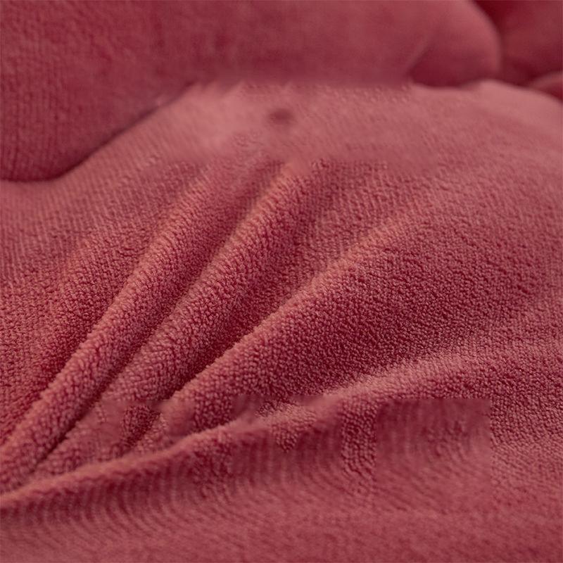 Thick and Warm Chemical Fiber Quilt Comfortable and Skin-friendly Chemical Fiber Quilt, Household Hotel Bedding