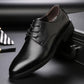 Men Shoes Business Genuine Leather Casual Comfortable Flat Classic Pointed Toe