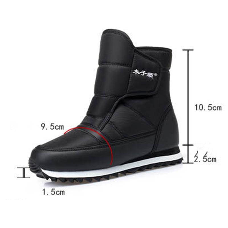 Cloth Shoes Are Lightweight and Warm In Winter Plus Velvet Waterproof Non-slip Flat-bottomed Snow Boots Women's Cotton Shoes Short-tube Cotton Boots