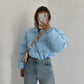 2021 New Women Parkas Thick Warm Winter Jackets Solid Black Blue Fashion Night Club Sexy Short Coats Crop Tops Turtleneck Casual Female Down Jacket N